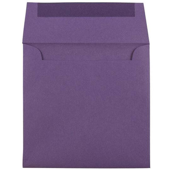JAM Paper 5.5" x 5.5" Square Premium Invitation Envelopes